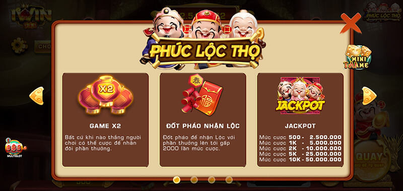 Luật chơi game Phúc Lộc Thọ chi tiết